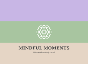 Undated Mindfulness Journal with Breathwork - Mini-Meditation Journal for Busy Professionals